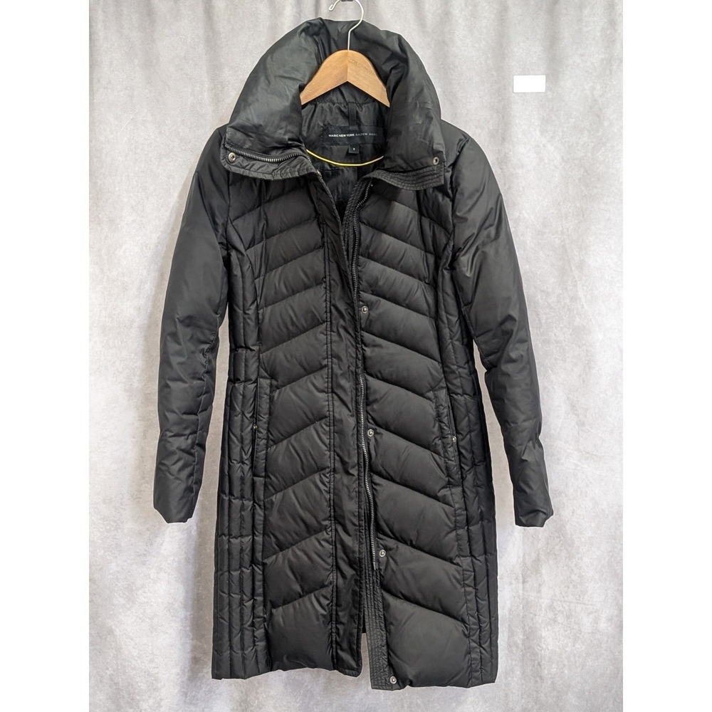 Marc New York Andrew Marc Down Puffer Coat Women‎ Small Black